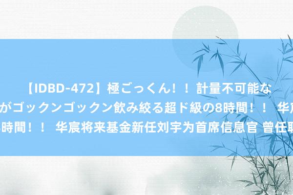 【IDBD-472】極ごっくん！！計量不可能な爆量ザーメンをS級女優がゴックンゴックン飲み絞る超ド級の8時間！！ 华宸将来基金新任刘宇为首席信息官 曾任职于东海基金